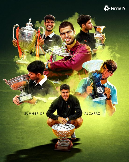 包含拉沃尔杯逆转澳网，阿尔卡拉斯统治全场的词条