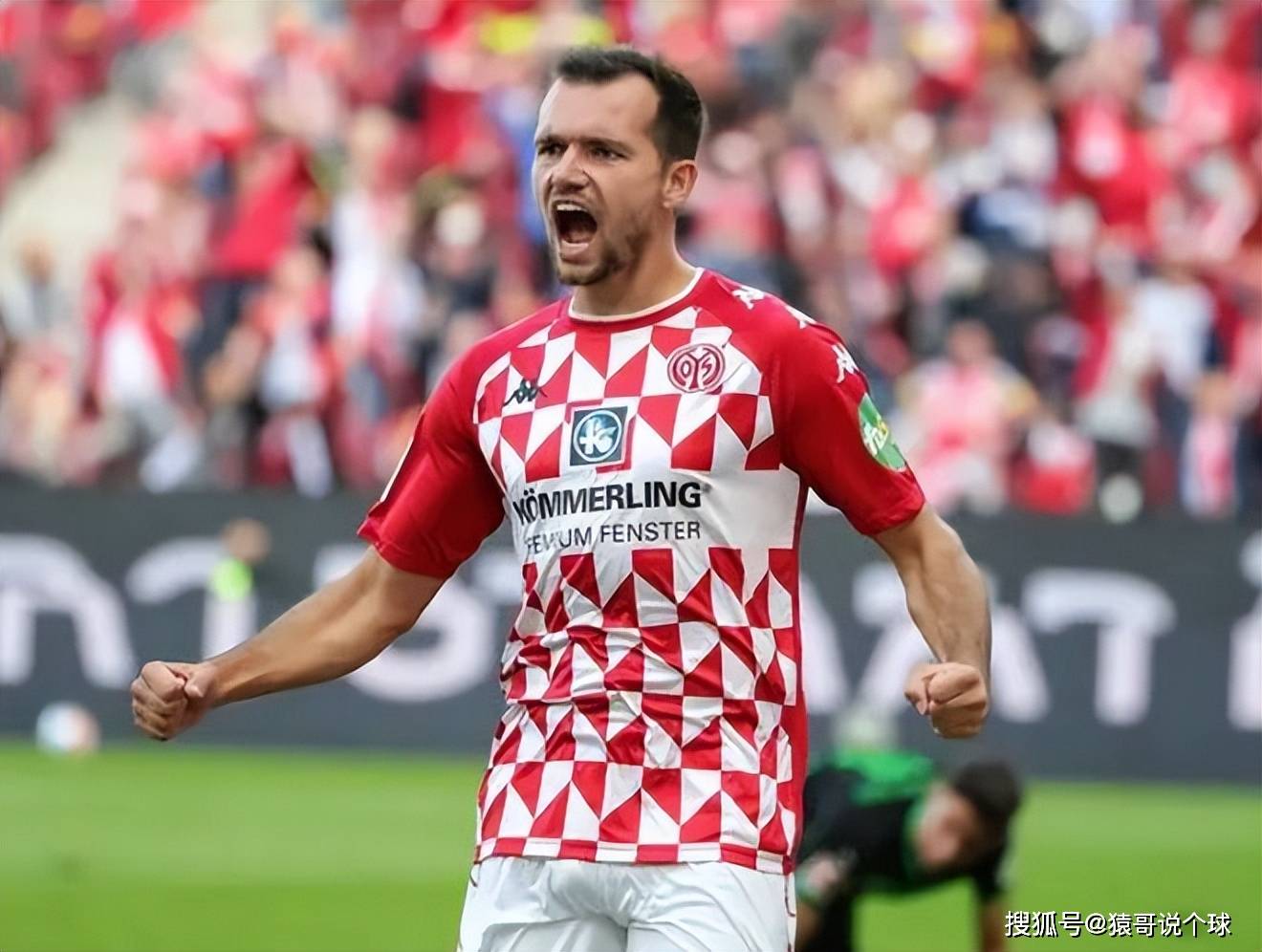 美因茨队员努力战斗赢得比赛